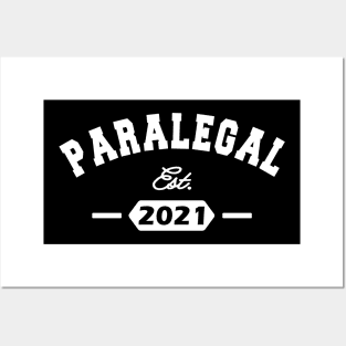 Paralegal Est. 2021 Posters and Art